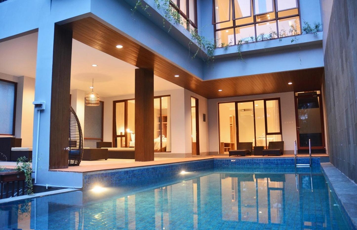 Asmaya Hill View Villa 7 Bedrooms With A Private Swimming Pool 万隆 外观 照片